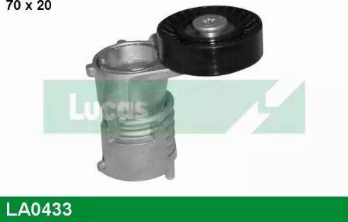 Lucas Engine Drive LA0433 - Tendicinghia, Cinghia Poly-V autozon.pro