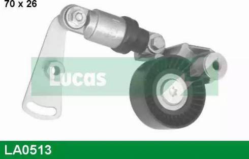 Lucas Engine Drive LA0513 - Tendicinghia, Cinghia Poly-V autozon.pro