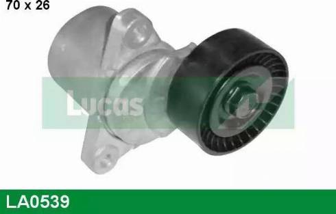 Lucas Engine Drive LA0539 - Tendicinghia, Cinghia Poly-V autozon.pro