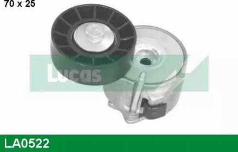 Lucas Engine Drive LA0522 - Tendicinghia, Cinghia Poly-V autozon.pro