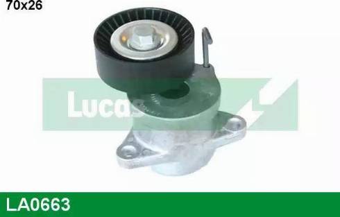 Lucas Engine Drive LA0663 - Tendicinghia, Cinghia Poly-V autozon.pro