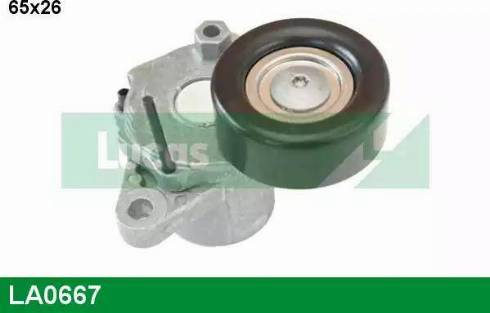 Lucas Engine Drive LA0667 - Tendicinghia, Cinghia Poly-V autozon.pro