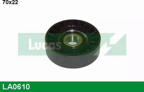 Lucas Engine Drive LA0610 - Galoppino / Guidacinghia, Cinghia Poly-V autozon.pro