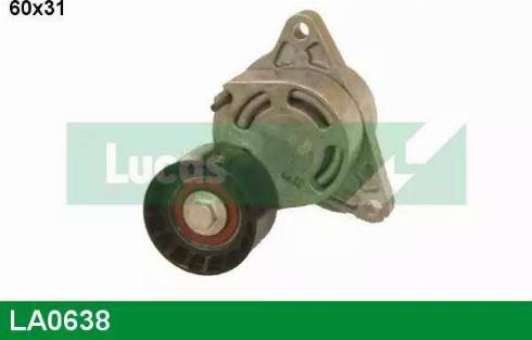 Lucas Engine Drive LA0638 - Tendicinghia, Cinghia Poly-V autozon.pro