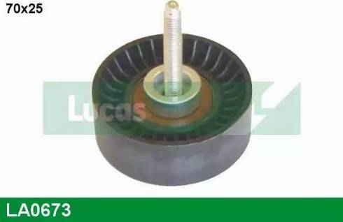 Lucas Engine Drive LA0673 - Galoppino / Guidacinghia, Cinghia Poly-V autozon.pro