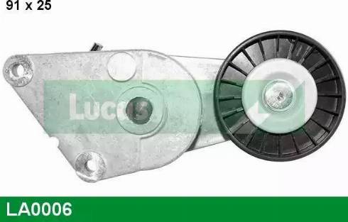 Lucas Engine Drive LA0006 - Tendicinghia, Cinghia Poly-V autozon.pro