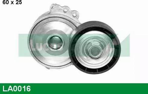 Lucas Engine Drive LA0016 - Tendicinghia, Cinghia Poly-V autozon.pro