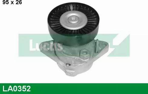 Lucas Engine Drive LA0352 - Tendicinghia, Cinghia Poly-V autozon.pro