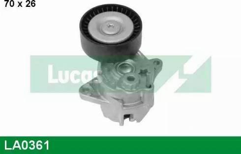 Lucas Engine Drive LA0361 - Tendicinghia, Cinghia Poly-V autozon.pro