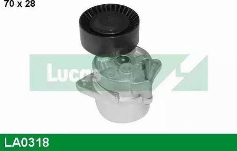 Lucas Engine Drive LA0318 - Tendicinghia, Cinghia Poly-V autozon.pro