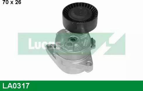 Lucas Engine Drive LA0317 - Tendicinghia, Cinghia Poly-V autozon.pro