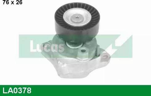 Lucas Engine Drive LA0378 - Tendicinghia, Cinghia Poly-V autozon.pro