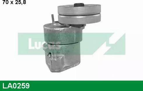 Lucas Engine Drive LA0259 - Tendicinghia, Cinghia Poly-V autozon.pro