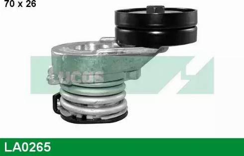 Lucas Engine Drive LA0265 - Tendicinghia, Cinghia Poly-V autozon.pro