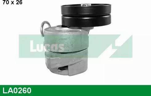 Lucas Engine Drive LA0260 - Tendicinghia, Cinghia Poly-V autozon.pro