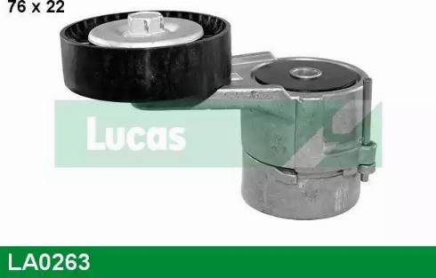 Lucas Engine Drive LA0263 - Tendicinghia, Cinghia Poly-V autozon.pro