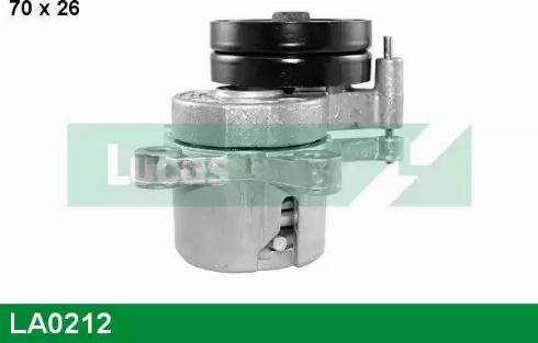 Lucas Engine Drive LA0212 - Tendicinghia, Cinghia Poly-V autozon.pro