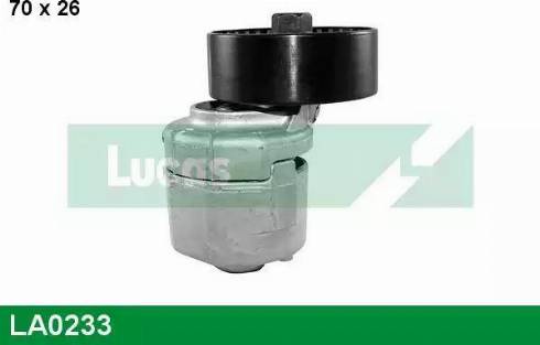 Lucas Engine Drive LA0233 - Tendicinghia, Cinghia Poly-V autozon.pro