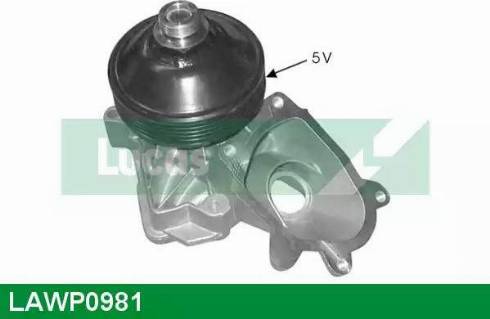 Lucas Engine Drive LAWP0981 - Pompa acqua autozon.pro