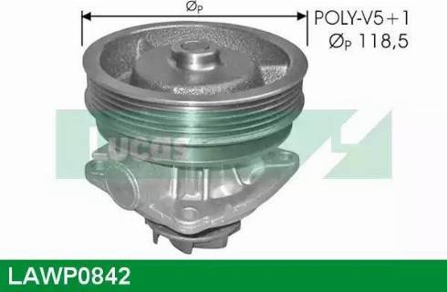 Lucas Engine Drive LAWP0842 - Pompa acqua autozon.pro