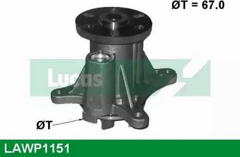 Lucas Engine Drive LAWP1151 - Pompa acqua autozon.pro