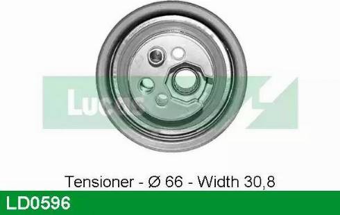 Lucas Engine Drive LD0596 - Rullo tenditore, Cinghia dentata autozon.pro