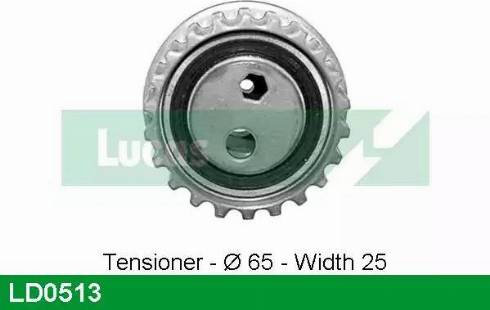 Lucas Engine Drive LD0513 - Rullo tenditore, Cinghia dentata autozon.pro