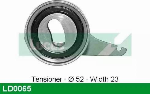 Lucas Engine Drive LD0065 - Rullo tenditore, Cinghia dentata autozon.pro