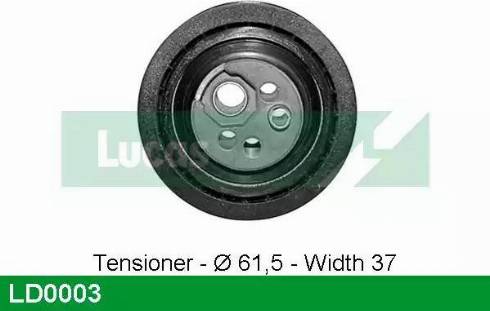 Lucas Engine Drive LD0003 - Rullo tenditore, Cinghia dentata autozon.pro