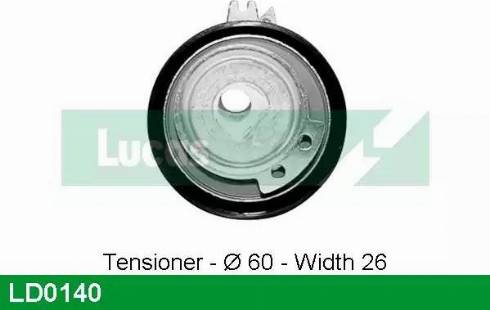 Lucas Engine Drive LD0140 - Rullo tenditore, Cinghia dentata autozon.pro