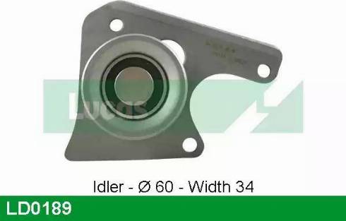 Lucas Engine Drive LD0189 - Rullo tenditore, Cinghia dentata autozon.pro