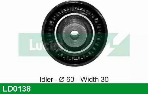 Lucas Engine Drive LD0138 - Rullo tenditore, Cinghia dentata autozon.pro