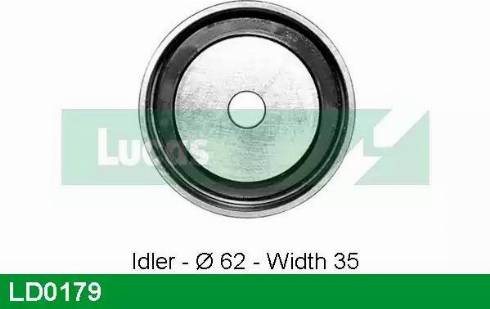 Lucas Engine Drive LD0179 - Rullo tenditore, Cinghia dentata autozon.pro