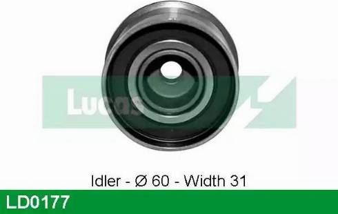 Lucas Engine Drive LD0177 - Rullo tenditore, Cinghia dentata autozon.pro