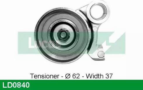 Lucas Engine Drive LD0840 - Rullo tenditore, Cinghia dentata autozon.pro