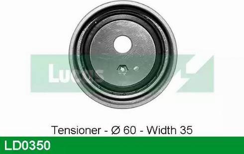 Lucas Engine Drive LD0350 - Rullo tenditore, Cinghia dentata autozon.pro