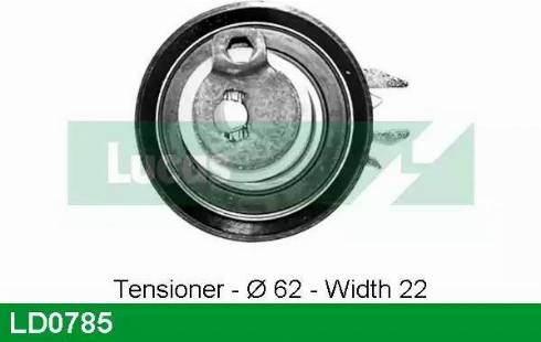 Lucas Engine Drive LD0785 - Rullo tenditore, Cinghia dentata autozon.pro