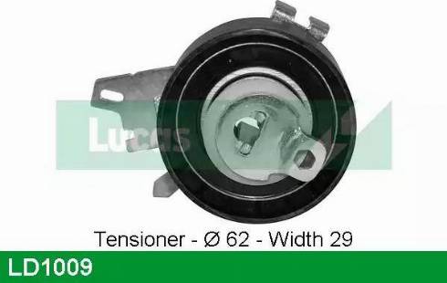 Lucas Engine Drive LD1009 - Rullo tenditore, Cinghia dentata autozon.pro