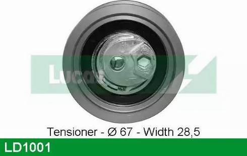 Lucas Engine Drive LD1001 - Rullo tenditore, Cinghia dentata autozon.pro