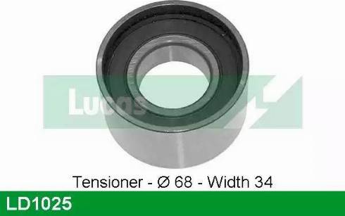 Lucas Engine Drive LD1025 - Rullo tenditore, Cinghia dentata autozon.pro