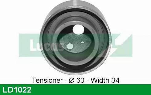 Lucas Engine Drive LD1022 - Rullo tenditore, Cinghia dentata autozon.pro