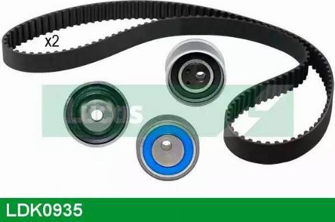 Lucas Engine Drive LDK0935 - Kit cinghie dentate autozon.pro