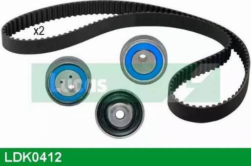 Lucas Engine Drive LDK0412 - Kit cinghie dentate autozon.pro