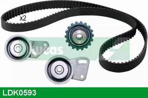 Lucas Engine Drive LDK0593 - Kit cinghie dentate autozon.pro