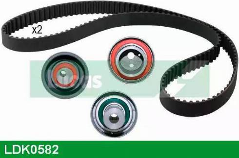 Lucas Engine Drive LDK0582 - Kit cinghie dentate autozon.pro