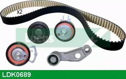 Lucas Engine Drive LDK0689 - Kit cinghie dentate autozon.pro