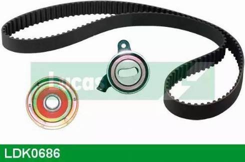 Lucas Engine Drive LDK0686 - Kit cinghie dentate autozon.pro