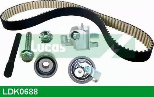 Lucas Engine Drive LDK0688 - Kit cinghie dentate autozon.pro