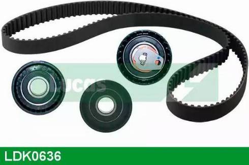 Lucas Engine Drive LDK0636 - Kit cinghie dentate autozon.pro