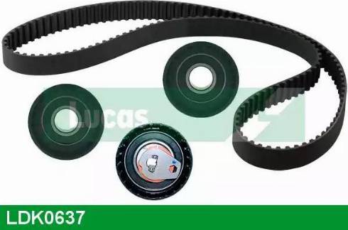 Lucas Engine Drive LDK0637 - Kit cinghie dentate autozon.pro